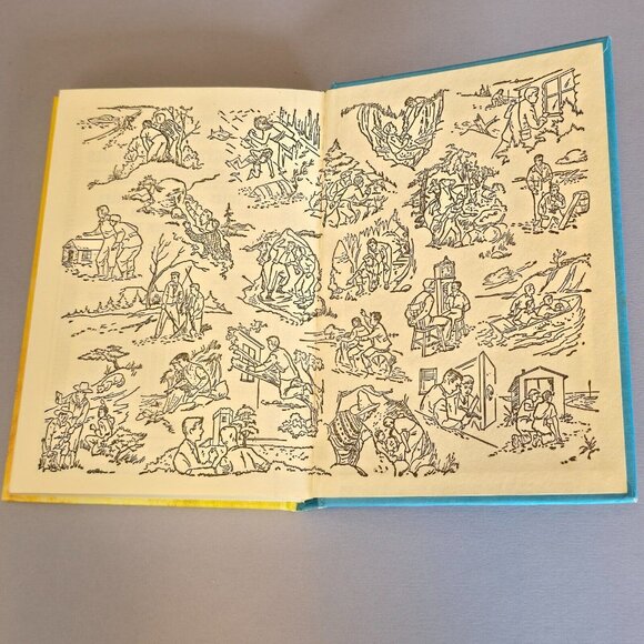 The Hardy Boys The Mysterious Caravan Franklin W Dixon 1975 Hardcover Book - Picture 13 of 15